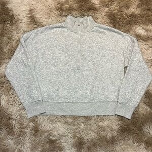Gray sweatshirt